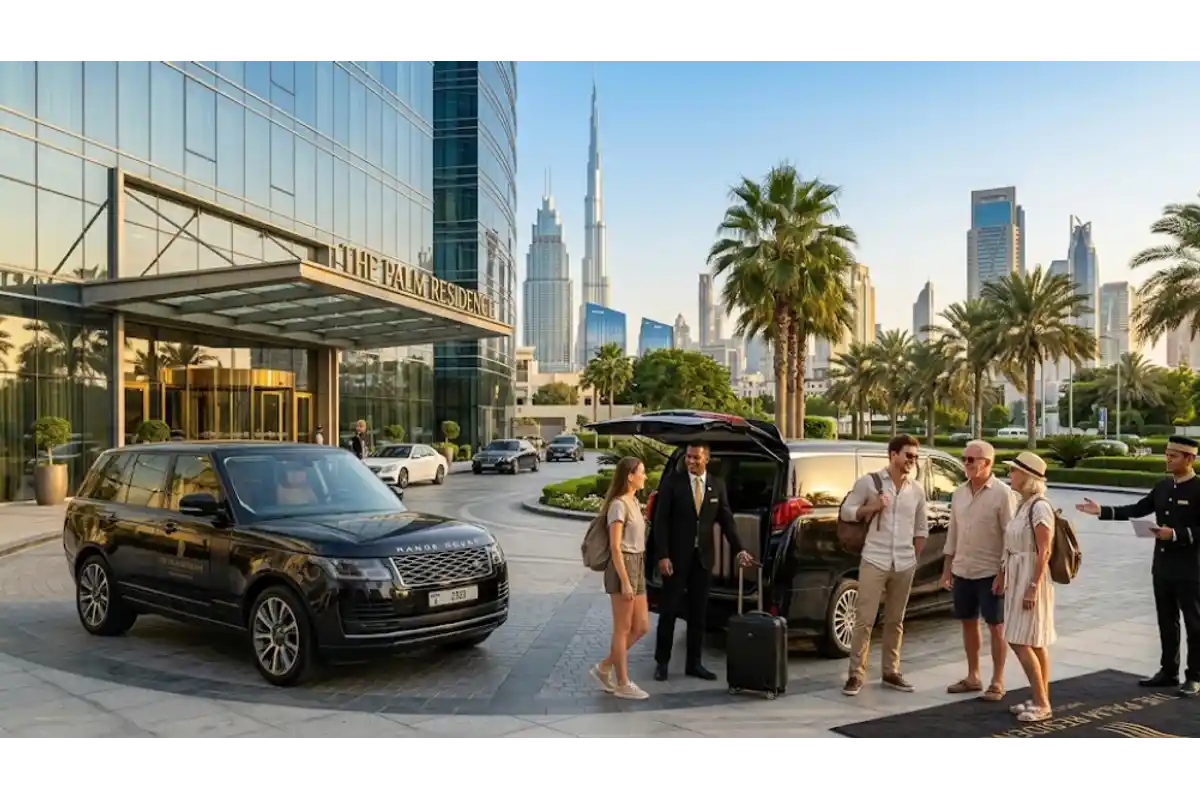 Tourist hotel transport in Dubai